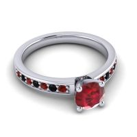 Classic Pave Asada Ring, 6mm