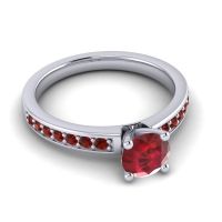 Classic Pave Asada Ring, 6mm