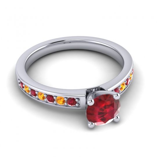 Classic Pave Asada Ring, 6mm