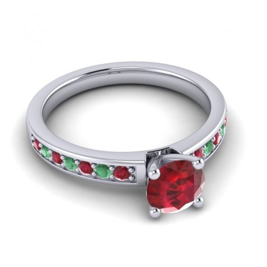 Classic Pave Asada Ring, 6mm