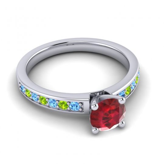 Classic Pave Asada Ring, 6mm