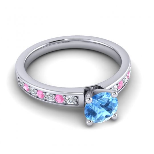 Classic Pave Asada Ring, 6mm