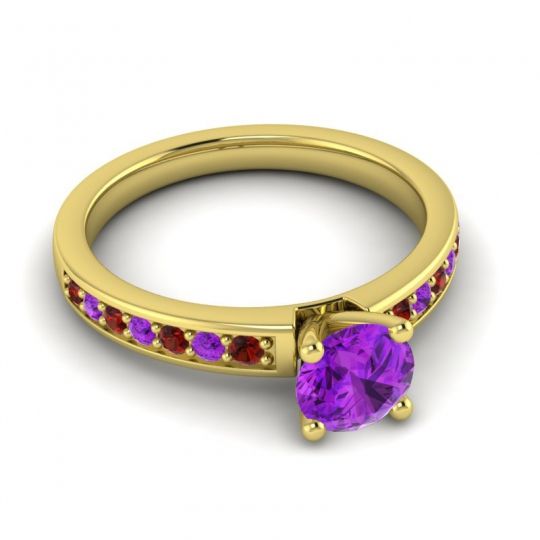 Classic Pave Asada Ring, 6mm