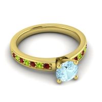 Classic Pave Asada Ring, 6mm