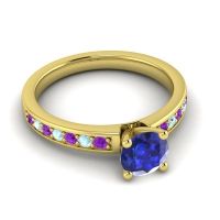 Classic Pave Asada Ring, 6mm