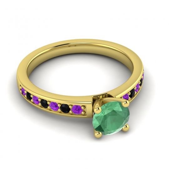 Classic Pave Asada Ring, 6mm