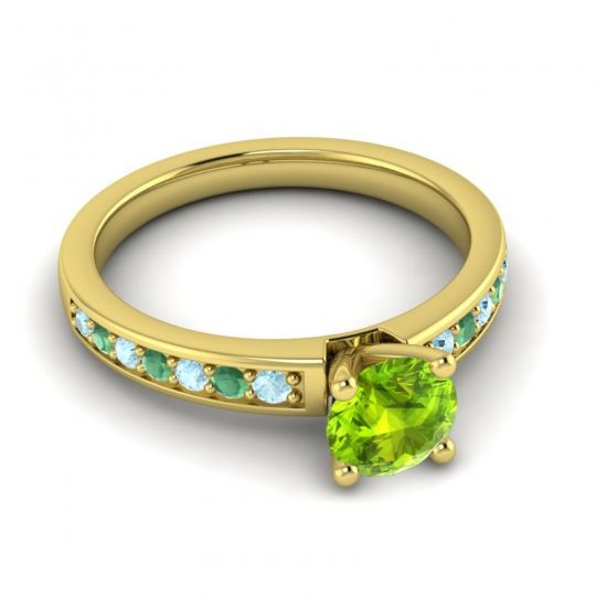 Classic Pave Asada Ring, 6mm