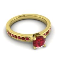 Classic Pave Asada Ring, 6mm