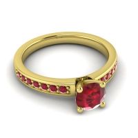 Classic Pave Asada Ring, 6mm