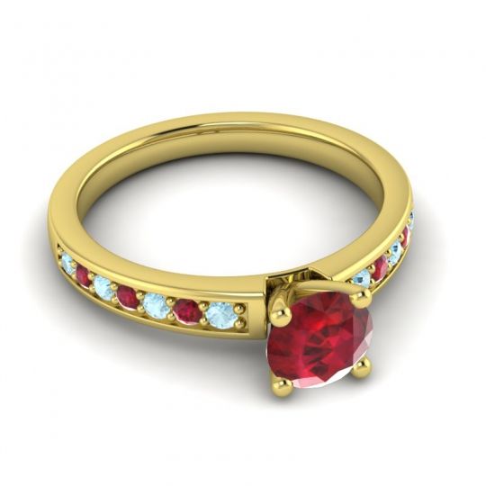 Classic Pave Asada Ring, 6mm