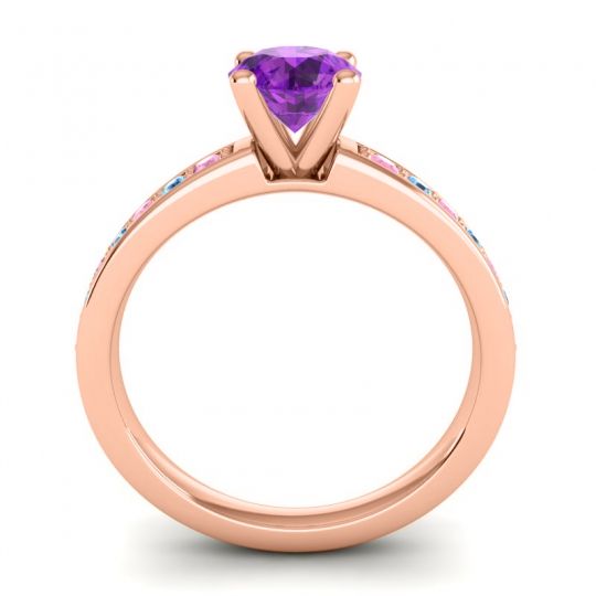 Classic Pave Asada Ring, 6mm