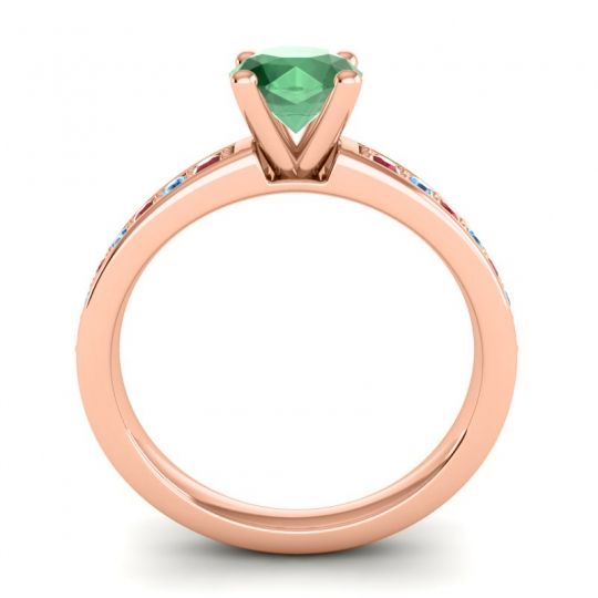 Classic Pave Asada Ring, 6mm