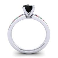 Classic Pave Asada Ring, 6mm