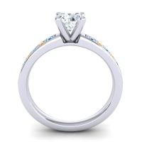 Classic Pave Asada Ring, 6mm