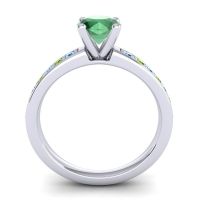 Classic Pave Asada Ring, 6mm