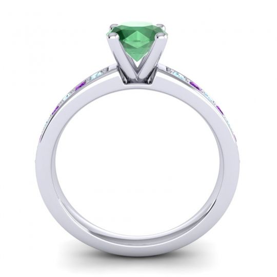 Classic Pave Asada Ring, 6mm