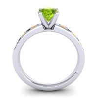 Classic Pave Asada Ring, 6mm