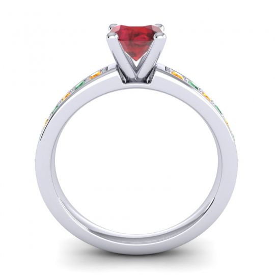 Classic Pave Asada Ring, 6mm