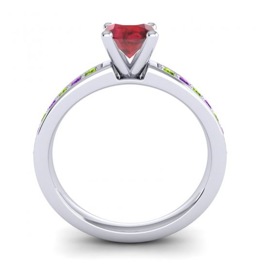 Classic Pave Asada Ring, 6mm