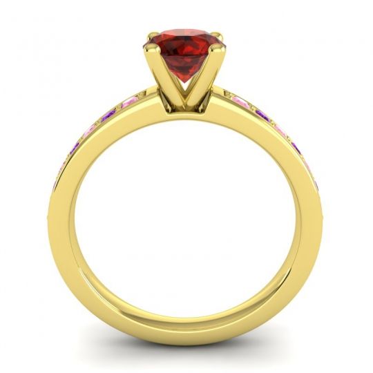 Classic Pave Asada Ring, 6mm