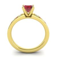 Classic Pave Asada Ring, 6mm