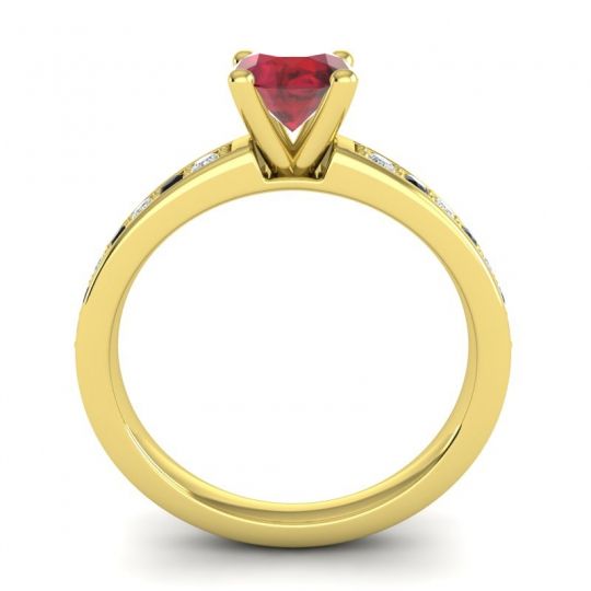 Classic Pave Asada Ring, 6mm