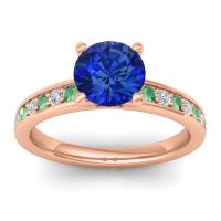 Classic Pave Asada Ring, 7mm