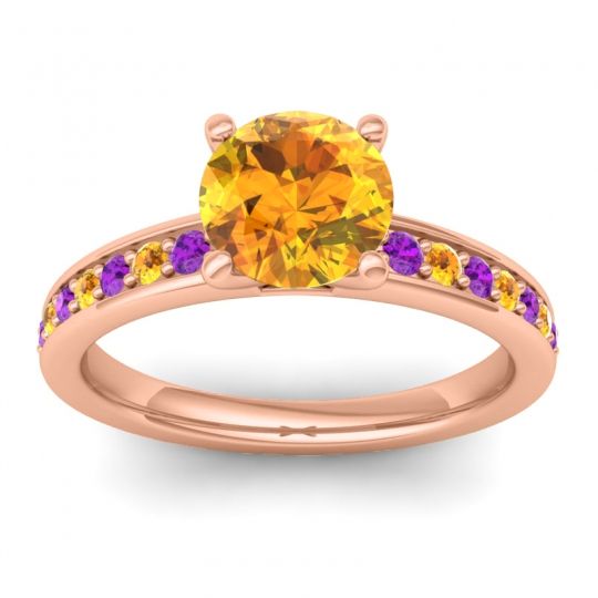 Classic Pave Asada Ring, 7mm