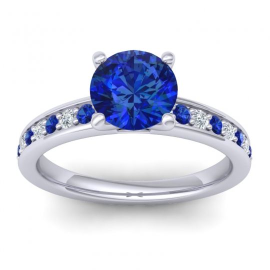 Classic Pave Asada Ring, 7mm