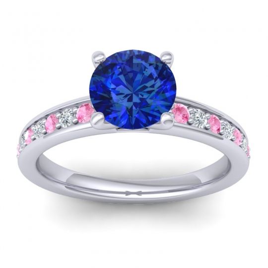 Classic Pave Asada Ring, 7mm