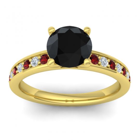 Classic Pave Asada Ring, 7mm