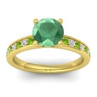 Classic Pave Asada Ring, 7mm