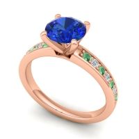 Classic Pave Asada Ring, 7mm