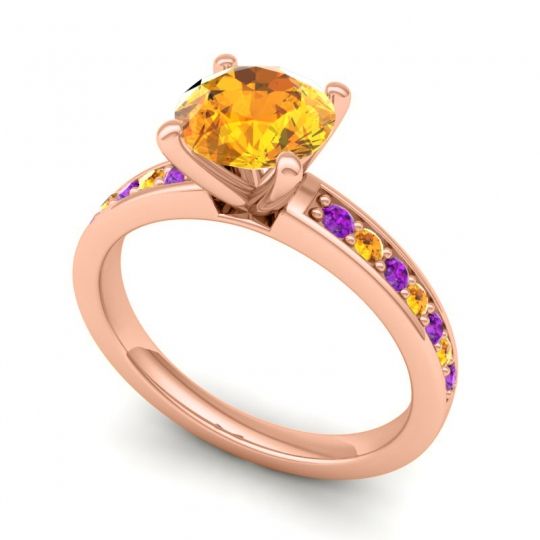 Classic Pave Asada Ring, 7mm