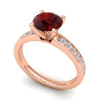 Classic Pave Asada Ring, 7mm