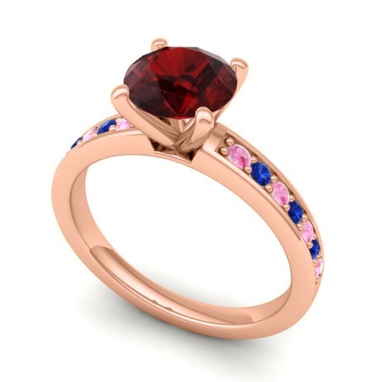 Classic Pave Asada Ring, 7mm