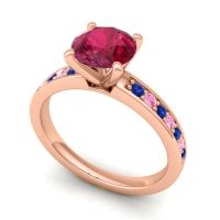 Classic Pave Asada Ring, 7mm