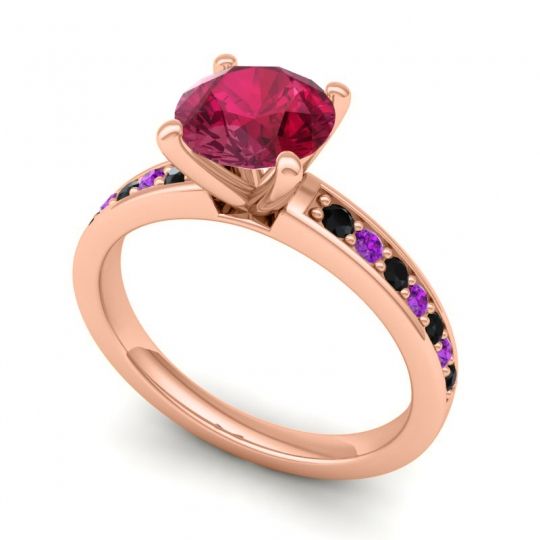 Classic Pave Asada Ring, 7mm