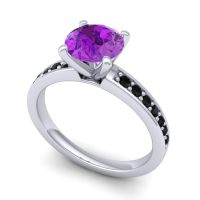 Classic Pave Asada Ring, 7mm