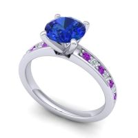 Classic Pave Asada Ring, 7mm