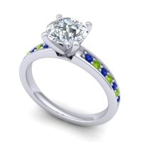 Classic Pave Asada Ring, 7mm