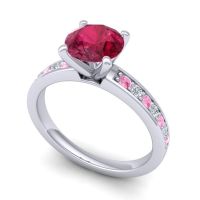 Classic Pave Asada Ring, 7mm