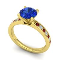 Classic Pave Asada Ring, 7mm