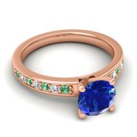 Classic Pave Asada Ring, 7mm