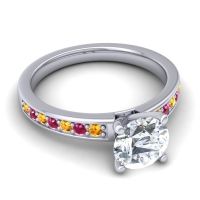 Classic Pave Asada Ring, 7mm