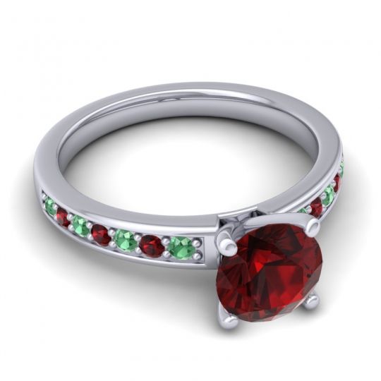 Classic Pave Asada Ring, 7mm