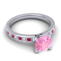 Classic Pave Asada Ring, 7mm