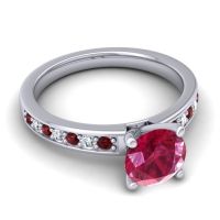 Classic Pave Asada Ring, 7mm