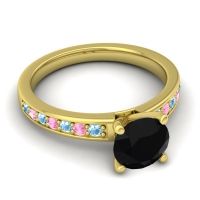 Classic Pave Asada Ring, 7mm