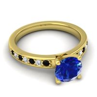 Classic Pave Asada Ring, 7mm